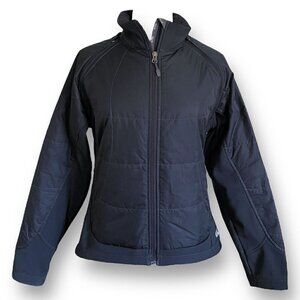 Nike ACG Womens Jacket M Black Convertible Zip Off Sleeve Vest Thinsulate Coat